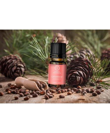 Aakriti Premium Cedarwood Essential Oil - 100% Natural & Pure GMP Certified - 10ml for Spa Aromatherapy Diffusion & Oil Burning - Buy Online on GoSupps.com