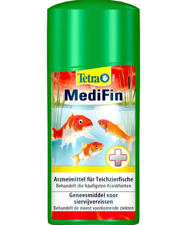 Tetra Pond Medifin drug for pond fish against the most common diseases also for prevention and disinfection 500 ml bottle - Buy Online on GoSupps.com