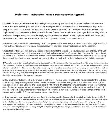 Complex Brazilian Keratin Blowout Treatment 120ml - Professional Hair Straightening & Smoothing | Queratina Brasilera - Buy Online on GoSupps.com