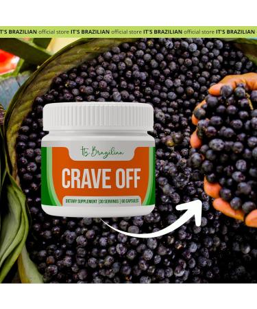 IT'S BRAZILIAN Crave-Off - Metabolism & Energy Support Supplement - Helps Supports Your Overall Wellness and Nutritional Balance - 60 Capsules - Buy Online on GoSupps.com