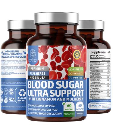 N1N Premium Blood Support 20 Herbs and Multivitamins Supports Cardiovascular Health. Gluten-Free and Non-GMO, 60 Caps