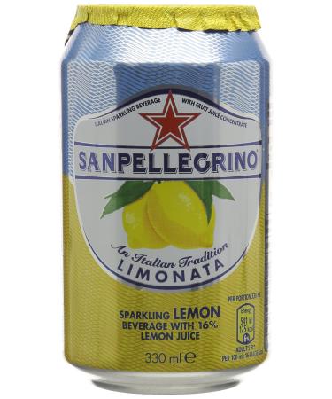 San Pellegrino San Pellegrino Limonata Pack of 24 boxes of glittery lemon 330 ml