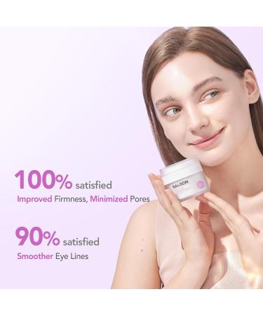 BALOOM Bakuchiol + Retinal Intensive Cream Anti-Aging Face Cream & Night Cream Korean Moisturizer Face Cream for Wrinkles Fine Lines Firming & Glass Skin Retinol Alternative 1.85 fl oz - Buy Online on GoSupps.com