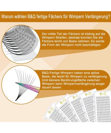 Buy Eyeline Fan 10D-D-07-14 Eyelash Extensions | 0.07mm Volume Black Eyelashes for Stunning Looks - Buy Online on GoSupps.com