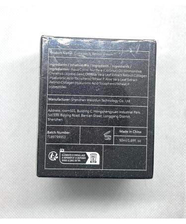 Retinol Cream for Face with Collagen and Hyaluronic Acid - Anti Aging Wrinkle Cream for Women and Men - Day and Night Facial Moisturizer for Tightening and Skin Firming - Crema Hidratante Para la Cara - Buy Online on GoSupps.com