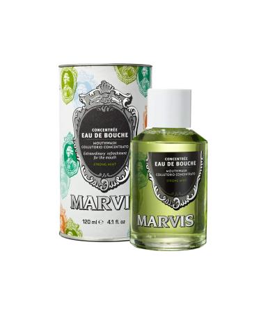 Marvis Strong Mint Mouthwash  Concentrate  4.1 Fl Oz