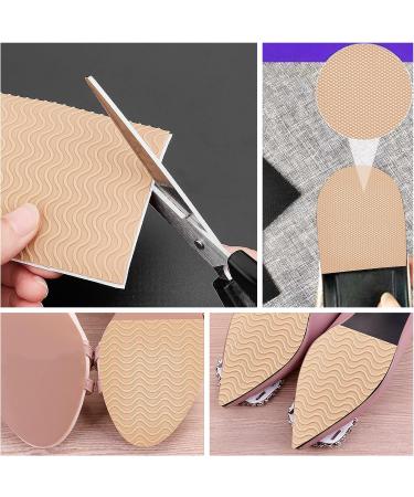 GORGECRAFT 4 Pairs Self-Adhesive Silicone Non-Slip Shoe Sole Protectors - Burlywood - Buy Online on GoSupps.com