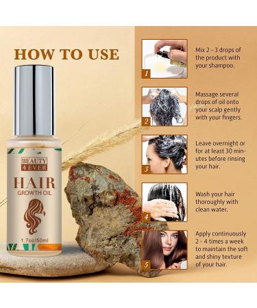 Buy Hair Growth Oil & Serum for Thicker Longer Fuller Hair - International Shipping Available - Buy Online on GoSupps.com