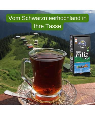 Trinovi.com Trinovi Karali Turkish Black Tea 500g Premium Rize Filiz Tea Intense Flavor Perfect for Breakfast and Afternoon Tea Traditional Turkish Black Tea Loose Leaf - Buy Online on GoSupps.com