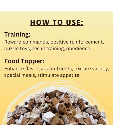 Freeze- Dried Chicken Liver Chicken Liver for Dogs or Cats Chicken Liver for Pets Chicken Liver Treats | 100% Natural Only One Ingredient | Specially Plain (150.00g 1-Pack) - Buy Online on GoSupps.com