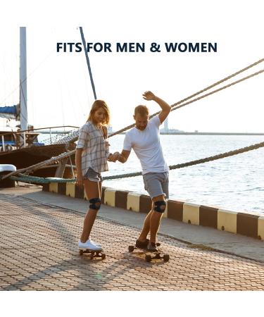 3-Stage Adjustable Knee Brace - Lightweight Neoprene Support for Men & Women | Open Patella Stabilizer for Running Basketball & Weightlifting (Large Black - Buy Online on GoSupps.com