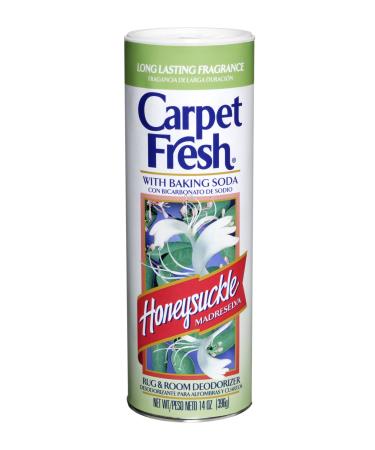 Carpet Fresh-275149 Rug and Room Deodorizer with Baking Soda, Honeysuckle Fragrance, 14 OZ PACK OF 1 PACK OF 1 HONEYSUCKLE