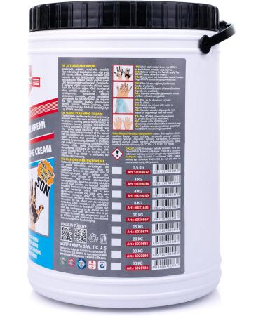 Borfh Hand Cleaning Cream 4 Kg | Industrial-Strength Solution for Deep Skin Cleansing Long-Lasting Protection and Effective Removal of Oil Tar Resin and More - Buy Online on GoSupps.com