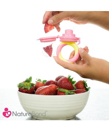 NatureBond Silicone Teat Sac | Baby Food/Fruit Feeder | BPA Free - Buy Online on GoSupps.com