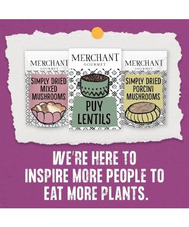 Merchant Gourmet Dried Puy Lentils 2.4 kg - High Fibre High Protein Low Fat Vegan - No Need to Pre-Soak - Pack of 8 x 300g Boxes - Buy Online on GoSupps.com