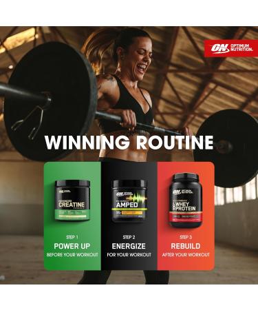 Optimum Nutrition Amped Pre-Workout with Citrulline Beta-Alanine Nootropics and 300mg of Caffeine for Energy Citrus Mango 20 Servings (Packaging May Vary) Citrus Mango 20 Servings (Pack of 1) - Buy Online on GoSupps.com