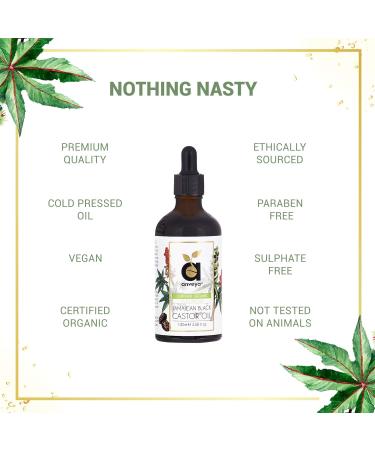 Buy Jamaican Black Castor Oil - Cold-Pressed Organic 100ml for Hair Growth | Best International Shipping - Buy Online on GoSupps.com