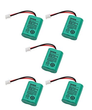 Synergy Digital Replacement Batteries Compatible with SportDOG FR200 Replacement (Ni-MH 4.8V 150 mAh) Replacement for Dantona 4SN-1/4AAA15H-H-JP1 Battery combo-pack includes: 5 x DC-17 Batteries