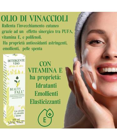 Facial cleanser for oily and normal skin - nourishing and revitalizing with extra virgin olive oil - 100 ml - Cleansing milk - Gentle face and eye makeup remover - Buy Online on GoSupps.com