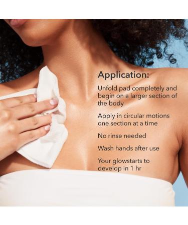Dr. Dennis Gross Glow Pad Self-Tanner for Body Exfoliating & Anti-Aging Towelette with AHAs & BHAs, Buildable Natural Glow, Hydrating & Streak-Free Application, 8 Towelettes - Buy Online on GoSupps.com