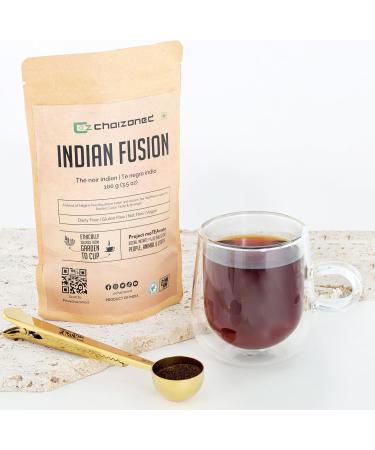 CHAIZONED Nilgiri Premium Dust Tea - Loose Dust Tea - Perfect for Black Tea Milk Tea or Chai Tea - Blended with Assam Tea leaves for Smooth Taste & Rich Flavour - Makes 50 Cups - 100g (3.5oz) Indian Fusion Black Tea - Buy Online on GoSupps.com