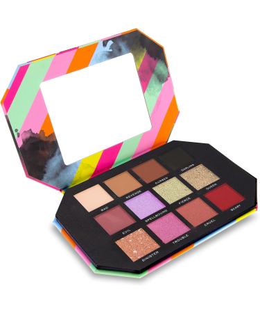 MAD BEAUTY Disney Villains Eyeshadow Palette - 12 Shades Inspired by Cruella de Vil, Evil Queen, Ursula, and Maleficent - Wicked Fun Gift for Beauty Lovers - Buy Online on GoSupps.com