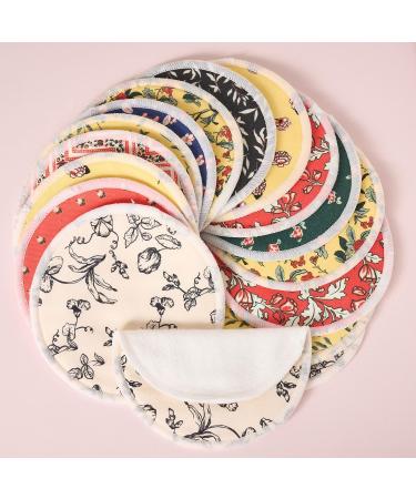 Fenit Line Reusable Makeup Remover Pads - 15 Large Cotton Rounds with Laundry Bag | Multi-colored Cloths for Makeup Removal - Buy Online on GoSupps.com