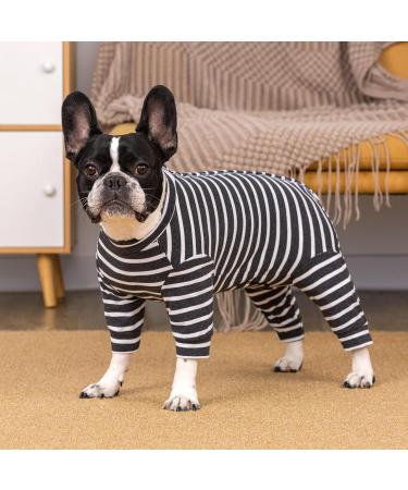 Axcimond Dog Recovery Suit | Long Sleeve Surgical Pet Shirt for Male/Female Dogs | Size L Grey - Buy Online on GoSupps.com