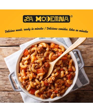 La Moderna Small Elbow Pasta - 7 Oz, Pack of 20 - Durum Wheat Noodles with Protein, Fiber, and Vitamins - Buy Online on GoSupps.com
