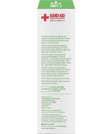 Band-Aid Brand Large Hurt-Free Non-Stick Pads 3x4 10ct, 3 Pack - Adhesive Bandages - Buy Online on GoSupps.com