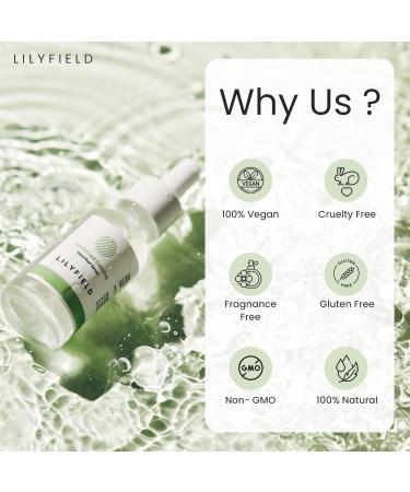 LILYFIELD Advanced Calming Serum | Heartleaf Korean Skincare for Sensitive Skin | Soothes & Nourishes | 30ml - Buy Online on GoSupps.com