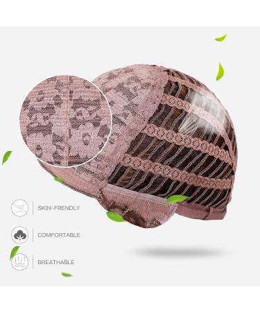 WOKESTAR Long Champagne Blonde Synthetic Hair Wig with Curtain Fringe - Women's Highlighted Wig - Buy Online on GoSupps.com