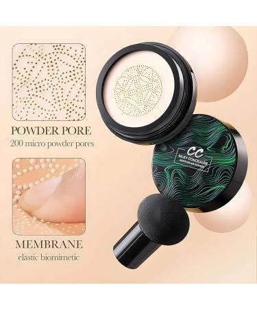  HOUSN CC cream Mushroom Head Air Cushion Concealer Makeup Foundation Moisturizing BB Cream Concealer Liquid Foundation - Buy Online on GoSupps.com