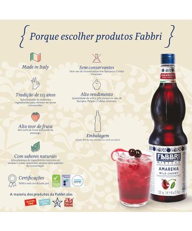  Fabbri Fabbri "Mikybar" Orange Syrup 1 L - Buy Online on GoSupps.com