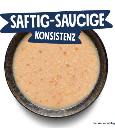 Pets Deli Soup Snack for Cats - Chicken Fillet & Carrot Gluten-Free & Sugar-Free 12 x 40g - International Shipping Available - Buy Online on GoSupps.com