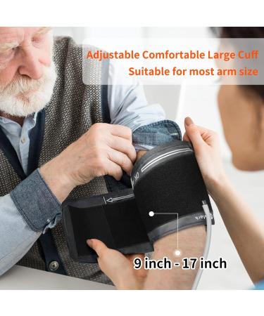 Blood Pressure Monitors for Home Use - Adjustable Upper Arm BP Cuff 2x99 Memory USB & Battery Included - Buy Online on GoSupps.com