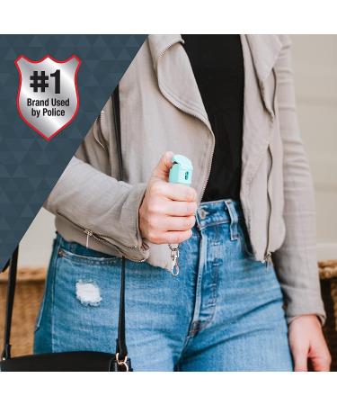 SABRE Pepper Gel with Flip Top  Maximum Strength  Snap Clip for Easy Carry & Fast Access Finger Grip for More Accurate & Faster Aim  Supports RAINN  25 Bursts  UV Marking Dye  Easy to Use Safety - Buy Online on GoSupps.com