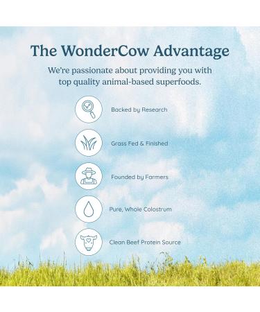 WONDERCOW Beef Liver Capsules + Beef Protein Isolate with Bovine Colostrum Premium Grass-Fed Wellness Bundle Non-GMO Gluten-Free - Buy Online on GoSupps.com