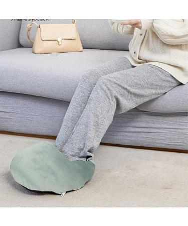 Buy Electrically Heated Foot Warmers for Men & Women - USB Washable Winter Comfort | Cold Feet Solution (30x26cm Black & Green) - Buy Online on GoSupps.com