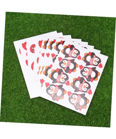 Alipis 56 Pcs Penguin Lollipop Decoration Card Christmas Lollipops Cards Card Candy Chirstmas Party Favors Hand Decor Santa Lollipop Decor Wedding Decoration Paper Red Gift - Buy Online on GoSupps.com