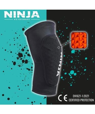Ninja MTB Speed King Knee Pad - Lightweight Protection for Mountain Bike Riders (L/XL) - Buy Online on GoSupps.com