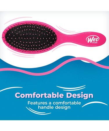 Buy Wet Brush Original Detangler - Pink | Effortless Hair Tangle Removal - Buy Online on GoSupps.com