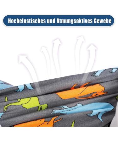 Axcimond Dog Recovery Suit for After Surgery - Long-Sleeved Wound Protection for Dogs (6XL - Gray Dinosaurs) | Alternative to Neck Collars - Buy Online on GoSupps.com