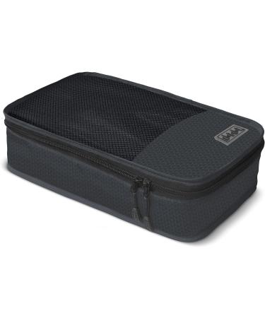 Golf Shoe Bag - Unisex Shoe Tote 13.75 x 7 x 4.5 Black | Heavy Duty Travel Organizer - Buy Online on GoSupps.com