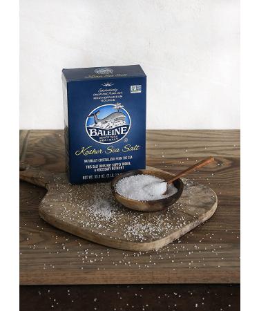Buy La Baleine Kosher Salt 33.5oz (Pack of 6) - Premium Flavor & Quality - Buy Online on GoSupps.com