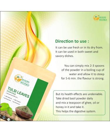 Herbs Botanica Tulsi Powder 5.3 Oz | Holy Basil Ocimum Sanctum | Indian Qasil Leaf Cleanse - Buy Online on GoSupps.com