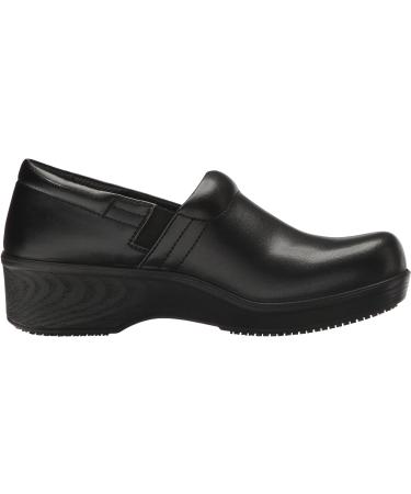 Dr. Scholl's Shoes Women's Dynamo Slip Resistant Work Clog - Size 8, Black Leather - Buy Online on GoSupps.com