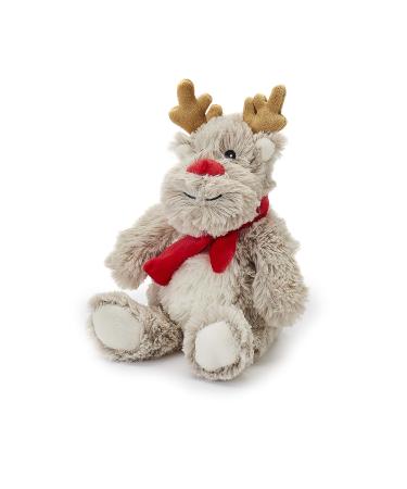 Warmies JUN-REI-2 Heatable Plush Toy Brown Medium Reindeer