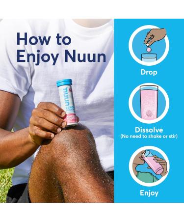 Nuun Zero Sugar Hydration Electrolyte Tablets - Sodium Potassium Chloride Calcium Magnesium Light & Delicious Fruit Flavors No Sugar Gluten Free Vegan Raspberry Lemonade (80 Servings Total) Raspberry Lemonade 80 Co  - Buy Online on GoSupps.com