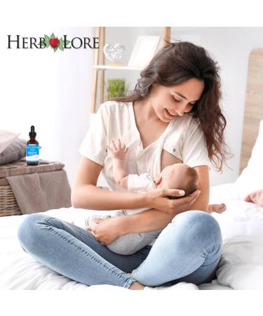 Herb Lore After Birthing Ease Tincture Postpartum Drops for After Birth Cramping & Contractions with Cramp Bark, Blue Cohosh & Motherwort (2 fl oz) - Buy Online on GoSupps.com
